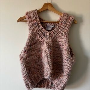 Toast and Yarn Everyday Vest in merino wool